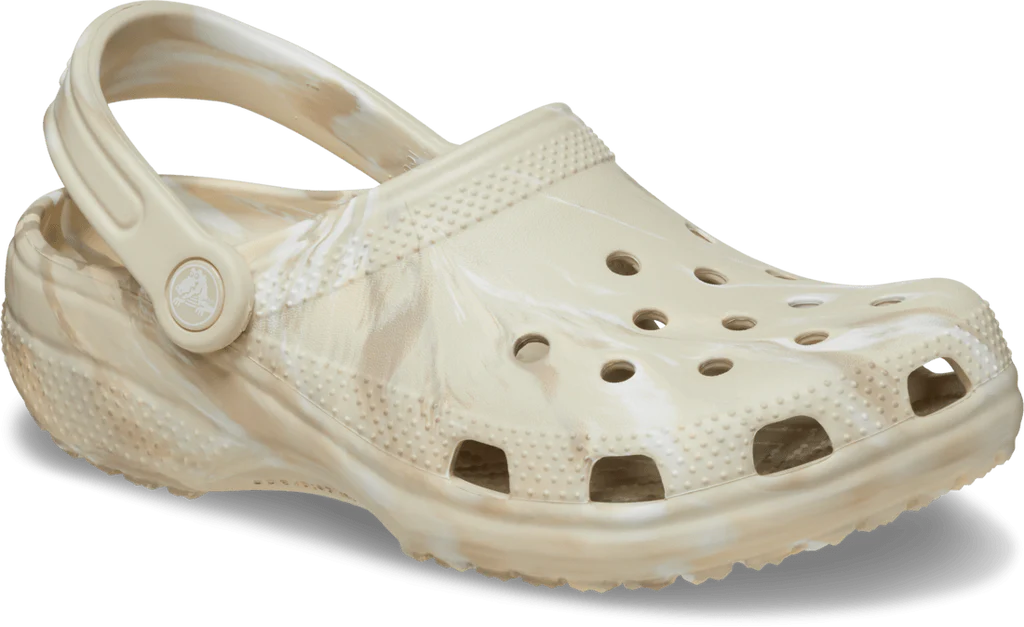 Crocs Unisex Classic Clog - Bone/Multi