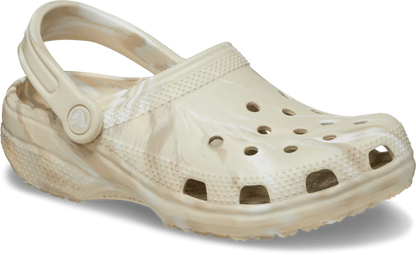 Crocs Unisex Classic Clog - Bone/Multi
