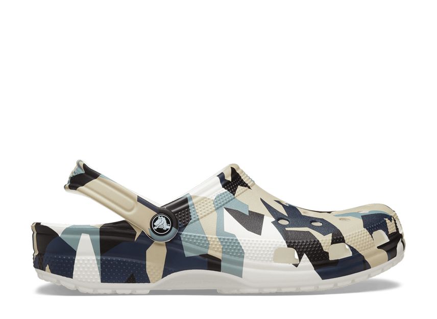 Crocs Unisex Classic Clog - Geo Camo Clog