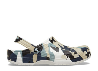 Crocs Unisex Classic Clog - Geo Camo Clog