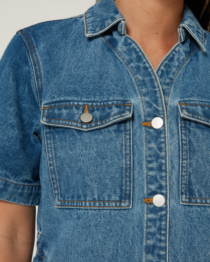 Pilbara Women's Josie Denim Dress - RMPC177