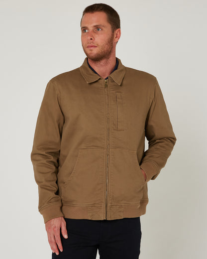 Pilbara Men's Sherpa Bomber Jacket RMPC123
