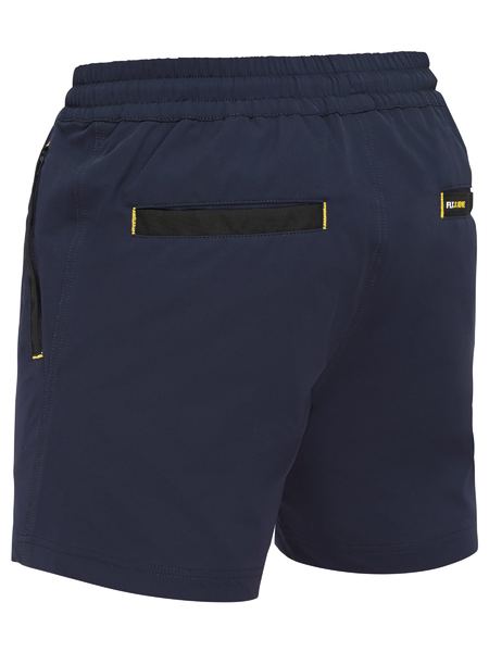 BISLEY UNI  ELASTIC WAIST FLEX & MOVE SHORT