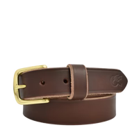Boss Cocky Saddlers Belt - Brown