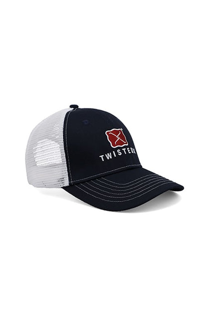 Twisted x Buckle Trucker Cap - Navy White