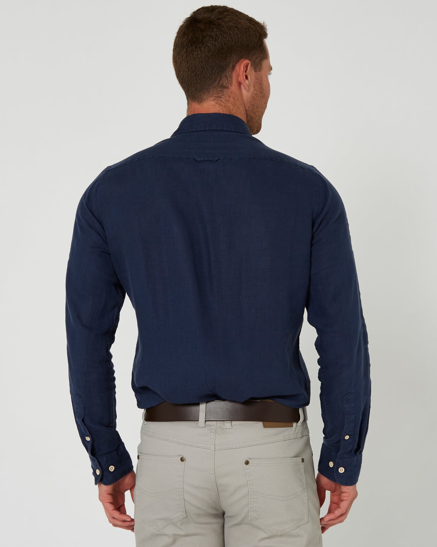 Pilbara Mens Linen Long Sleeve Shirt - Summer 2026