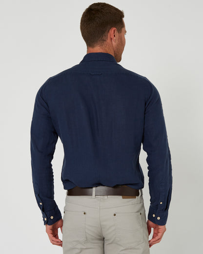 Pilbara Mens Linen Long Sleeve Shirt - Summer 2026