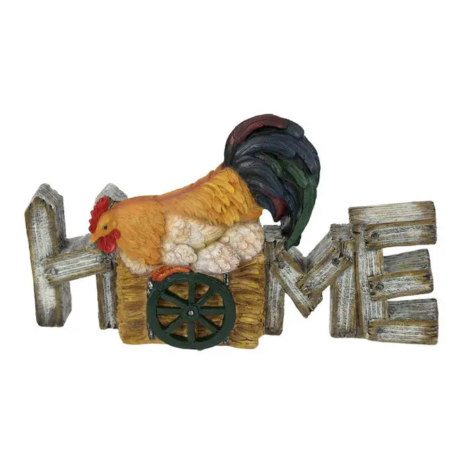 Malmar 43cm Farmyard Home Sign with Rooster
