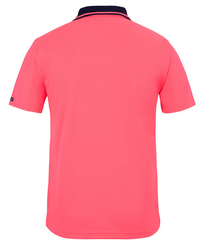 Jb's Adult's Hi Vis Non Cuff Traditional Polo