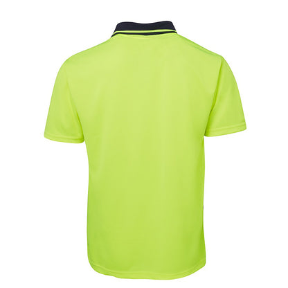Jb's Adult's Hi Vis Non Cuff Traditional Polo