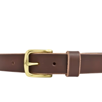 Boss Cocky Saddlers Belt - Brown