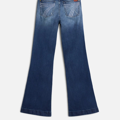 7 For All Mankind Dojo - Tailorless Slim Illusion Lake Blue