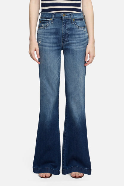 7 For All Mankind Dojo - Tailorless Slim Illusion Lake Blue
