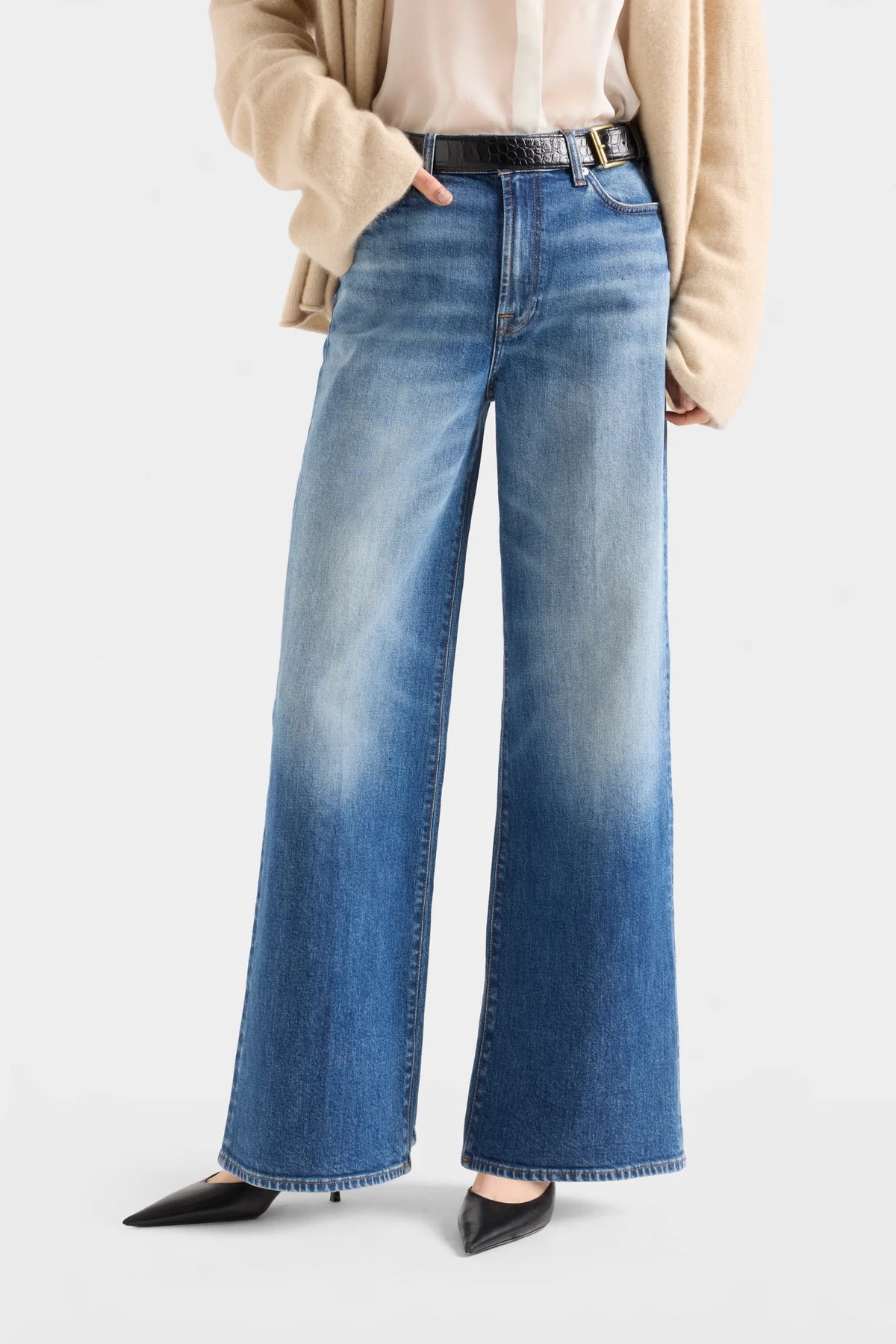 7 For All Mankind Ultra High Rise Jo - Bluefern