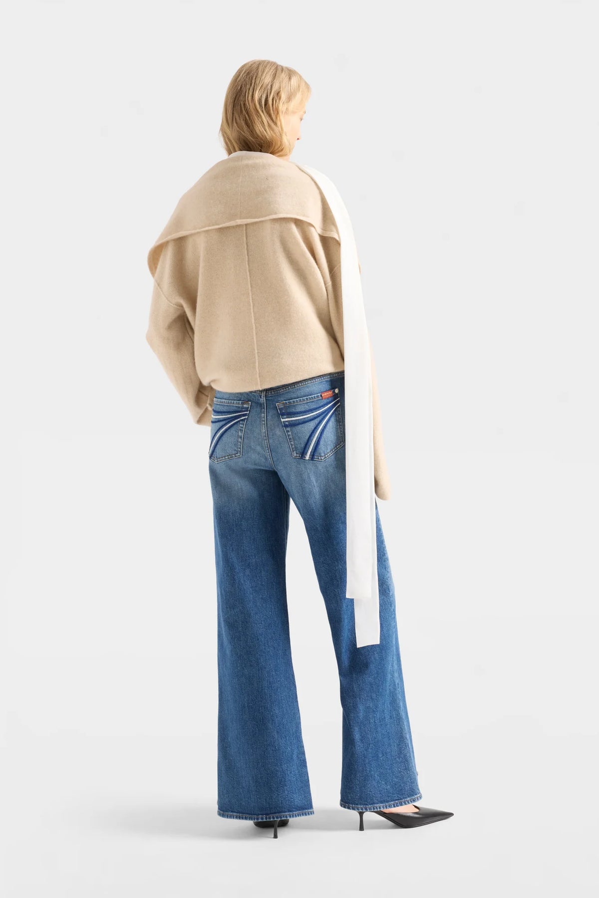 7 For All Mankind Ultra High Rise Jo - Bluefern