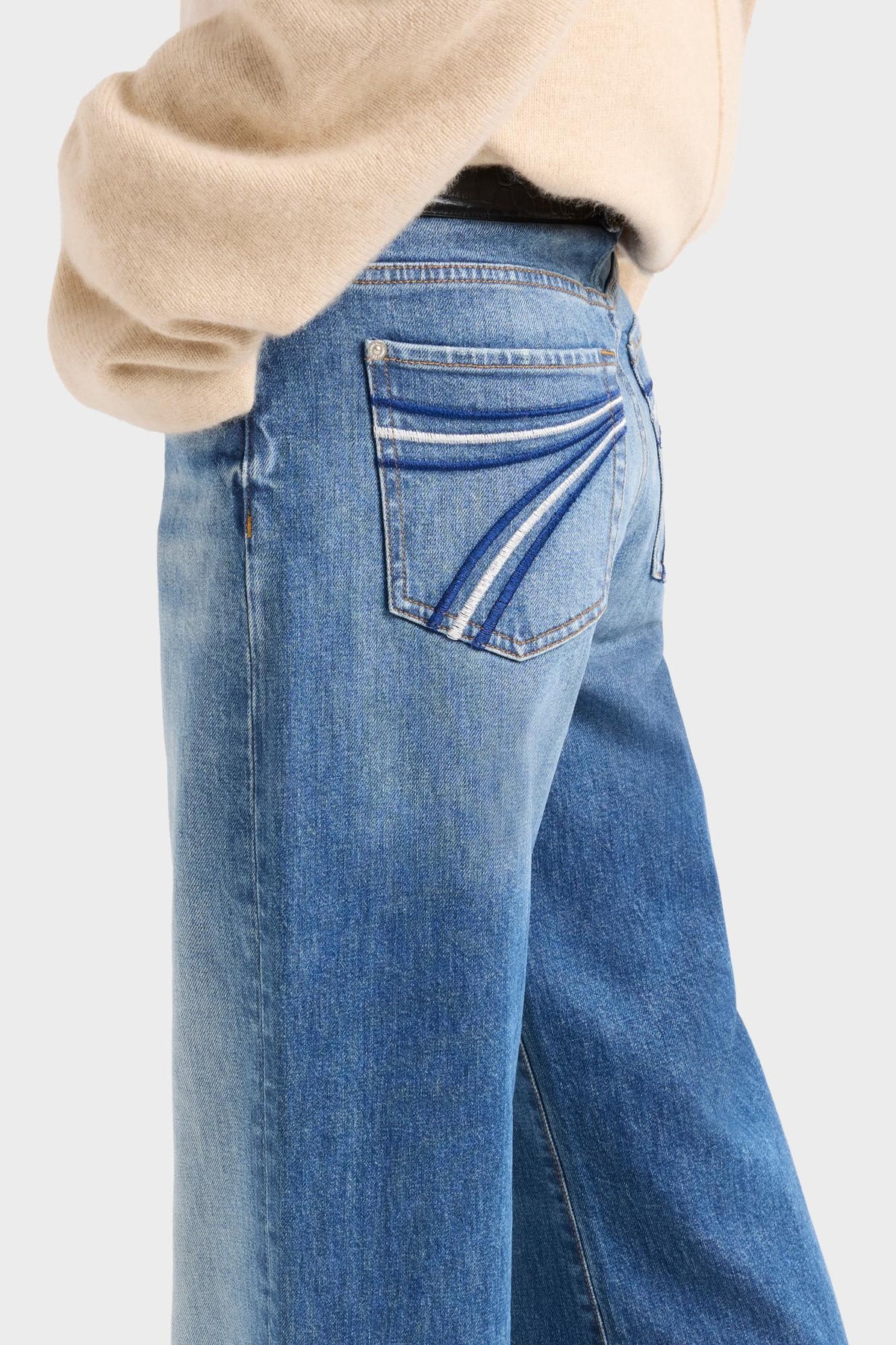 7 For All Mankind Ultra High Rise Jo - Bluefern
