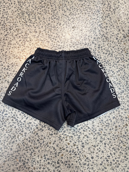 Backroads Kids Footy Shorts Black
