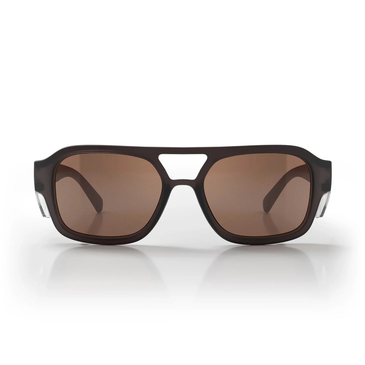 SafeStyle Skylines Chocolate Frame Brown Polarised Lens Safety Glasses