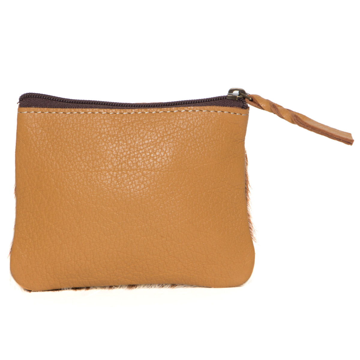 The Design Edge Tooling Leather Cowhide Zip Purse – AC46