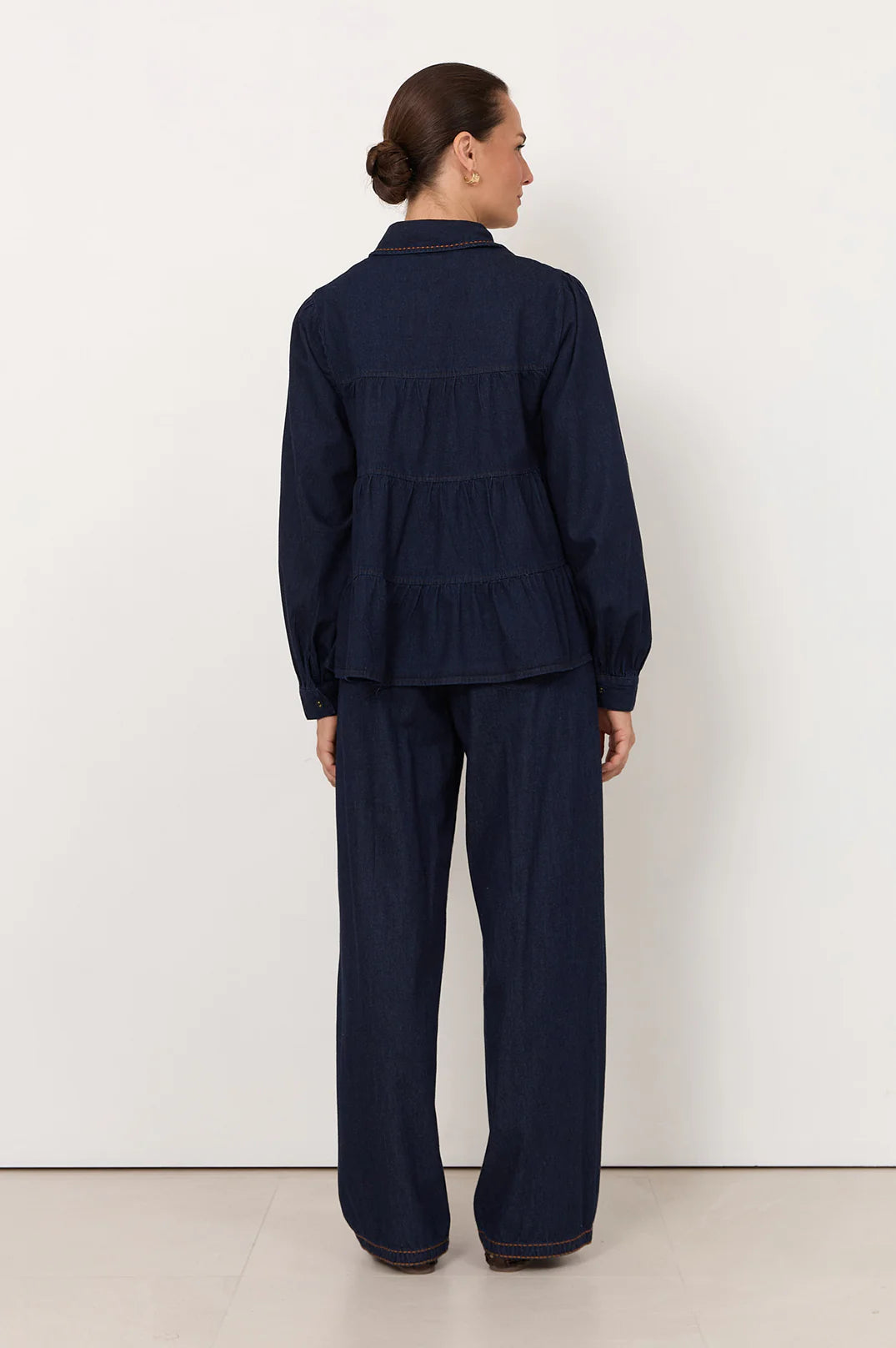 Adorne Eliza Lightweight Denim Shirt