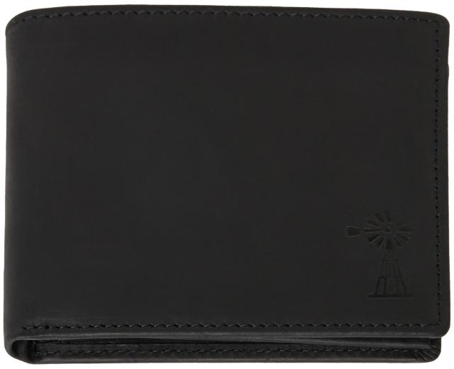 Pilbara Black  Leather Wallet