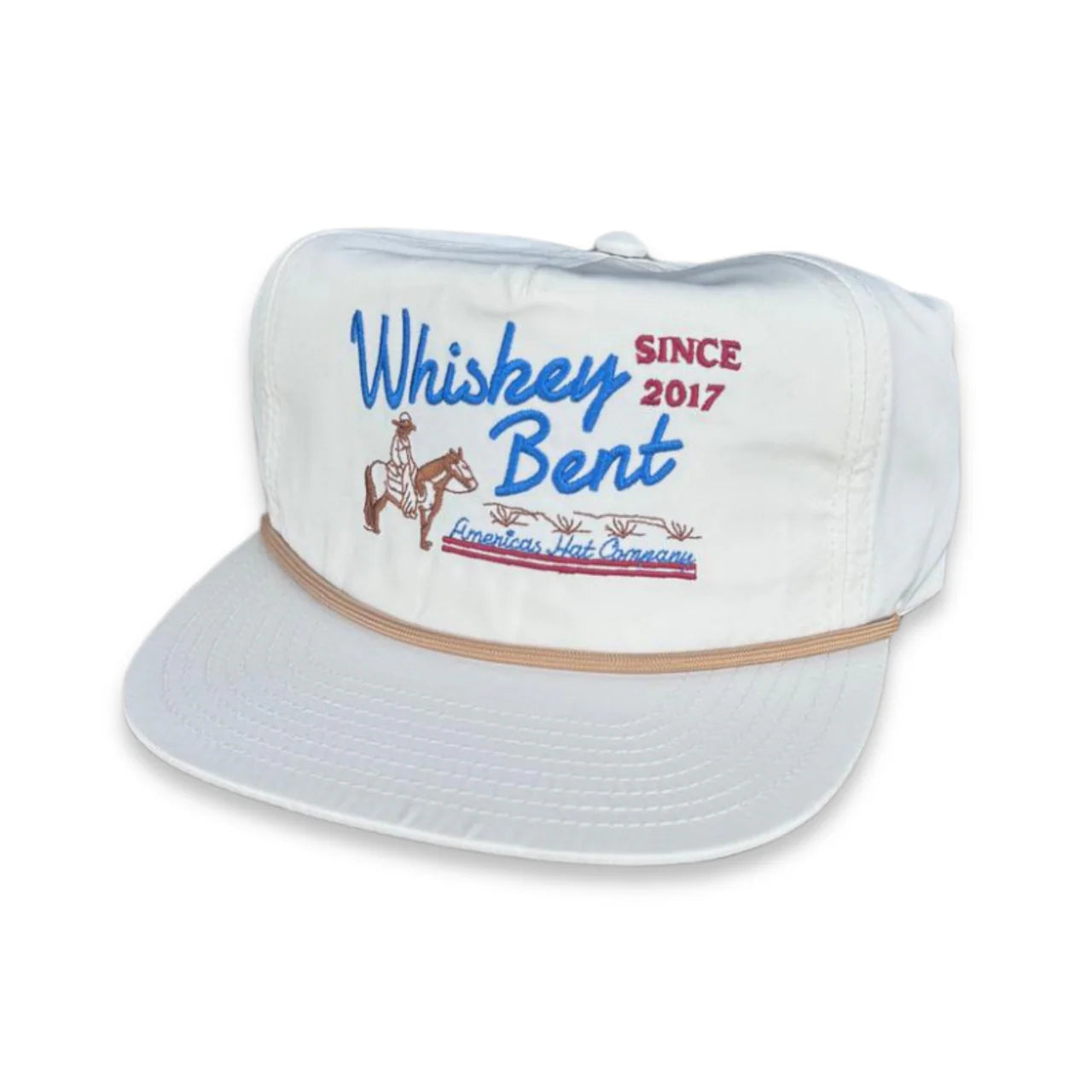 Whiskey Bent Hat Co. All American White