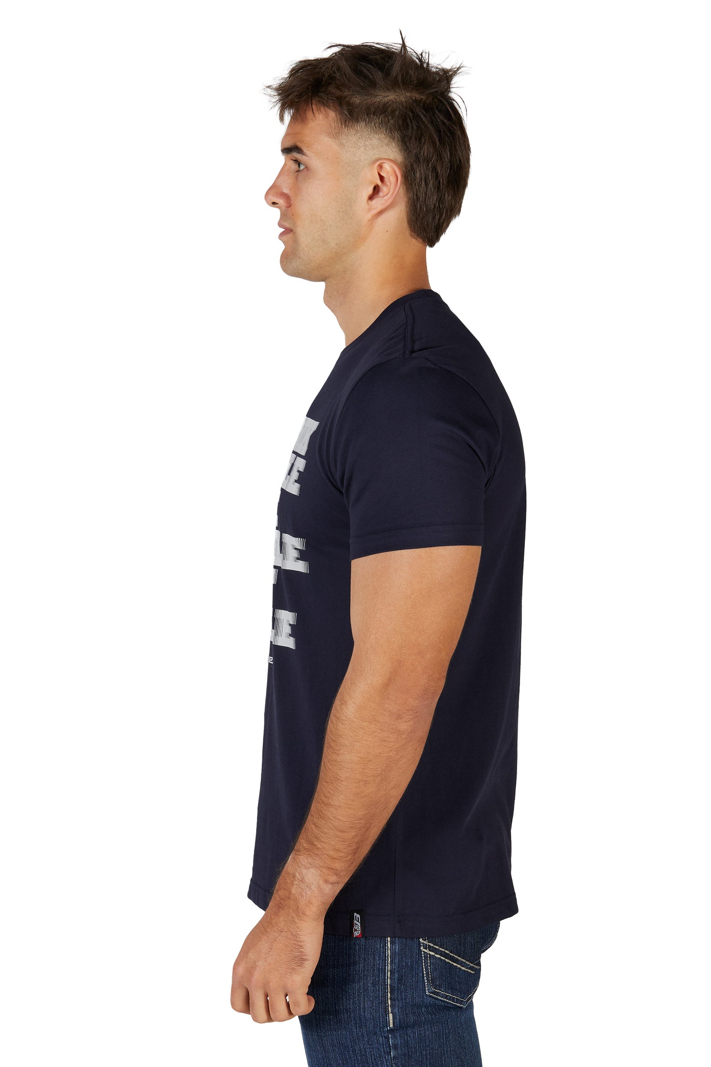 Bullzye Mens Act Single Short Sleeve Tee