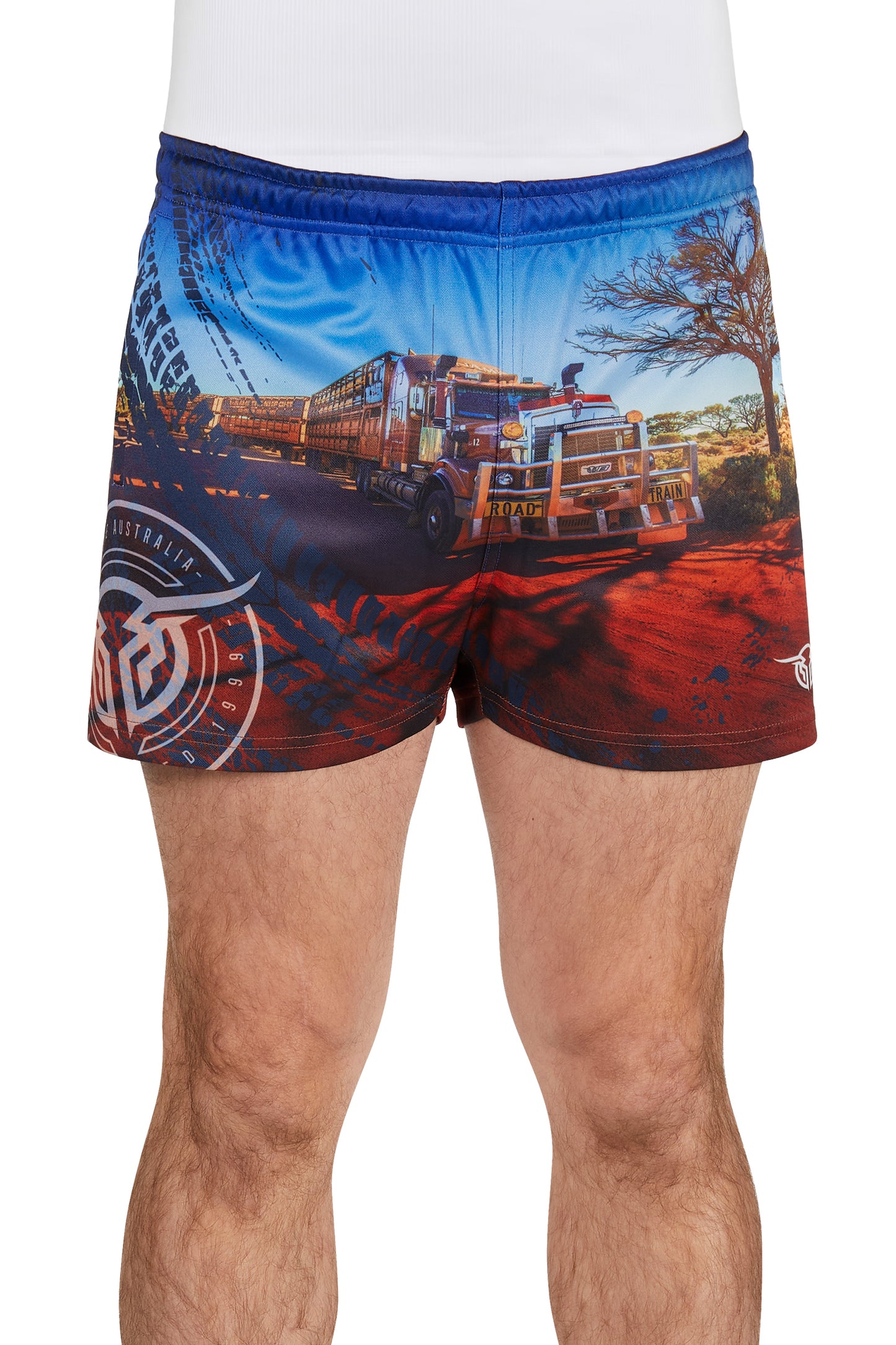 Bullzye Men’s Road Train Sports Short