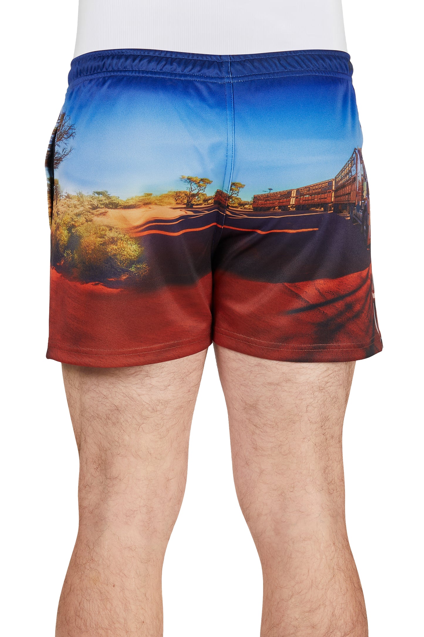 Bullzye Men’s Road Train Sports Short