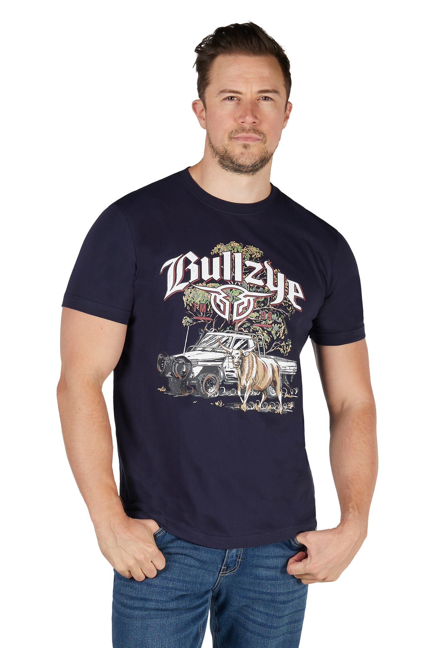 Bullzye Men’s Bull Catcher Short Sleeve Tee