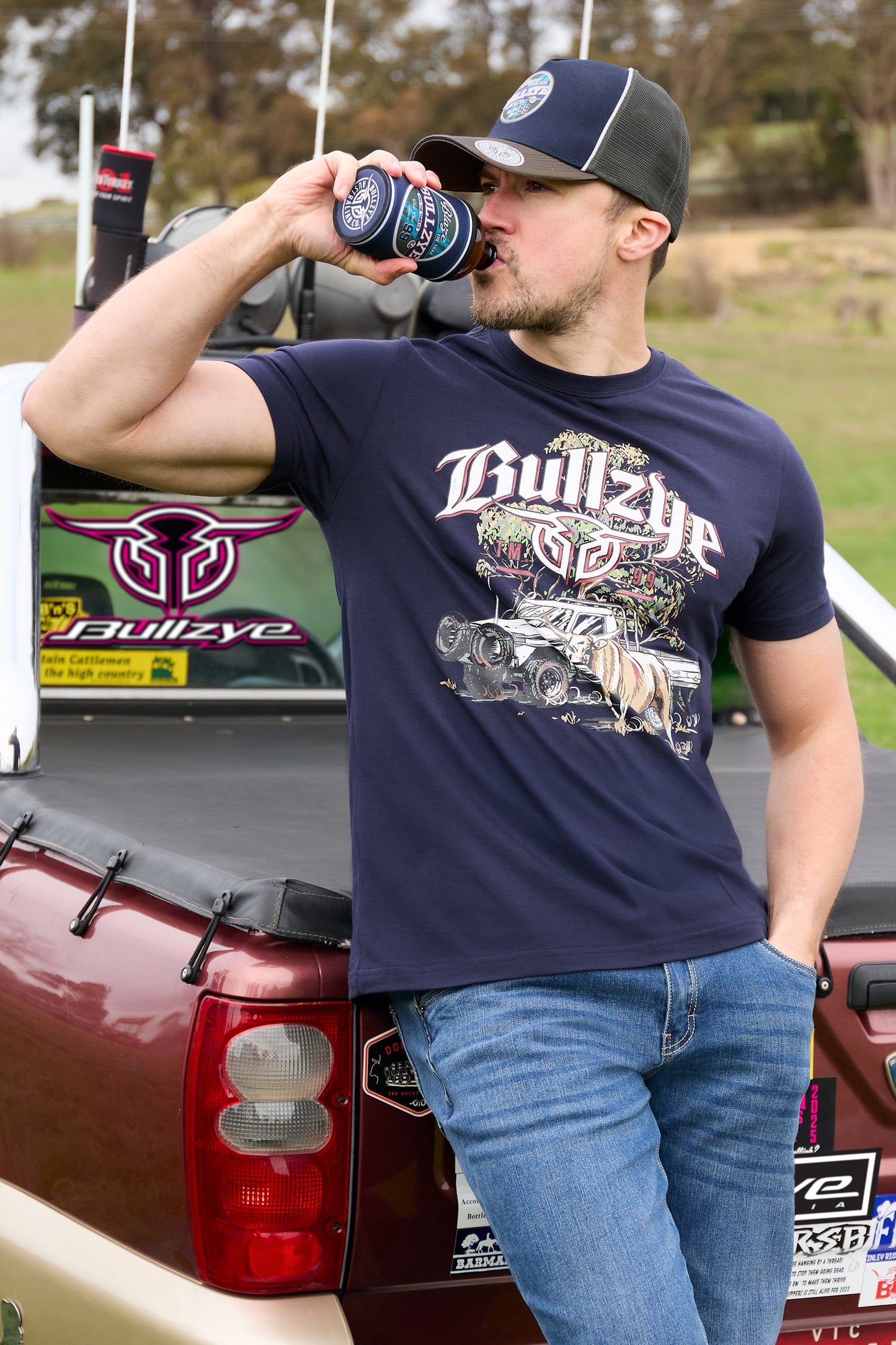 Bullzye Men’s Bull Catcher Short Sleeve Tee