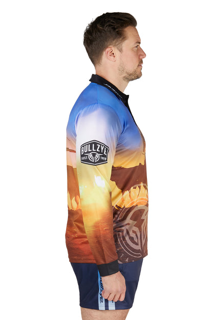Bullzye Men’s Outback Long Sleeve Tee