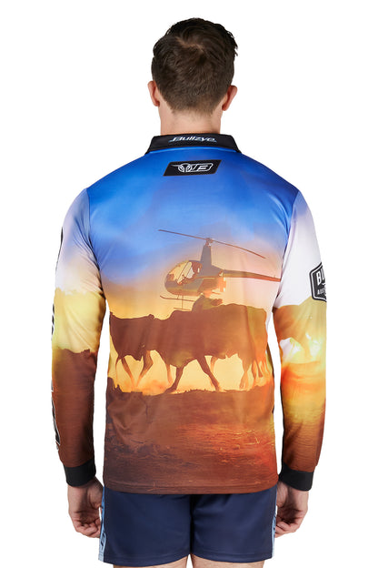 Bullzye Men’s Outback Long Sleeve Tee