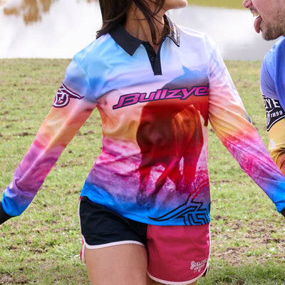 Bullzye Women’s Gallop Long Sleeve Tee