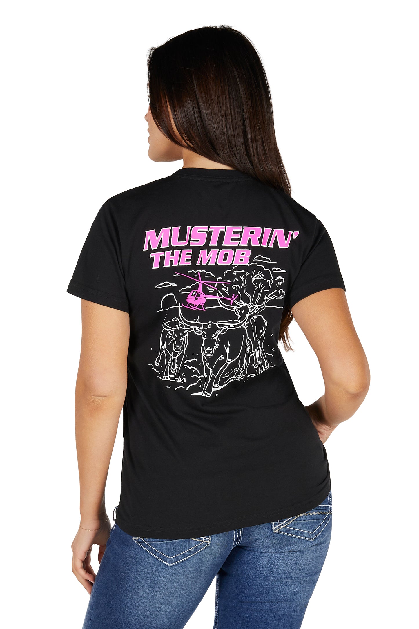 Bullzye Women’s Muster Short Sleeve Tee