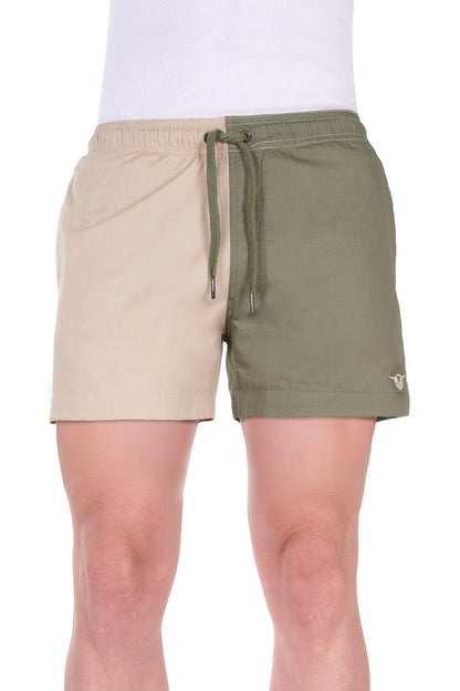 Bullzye Men’s Walter 2 Tone Short - Stone/Military