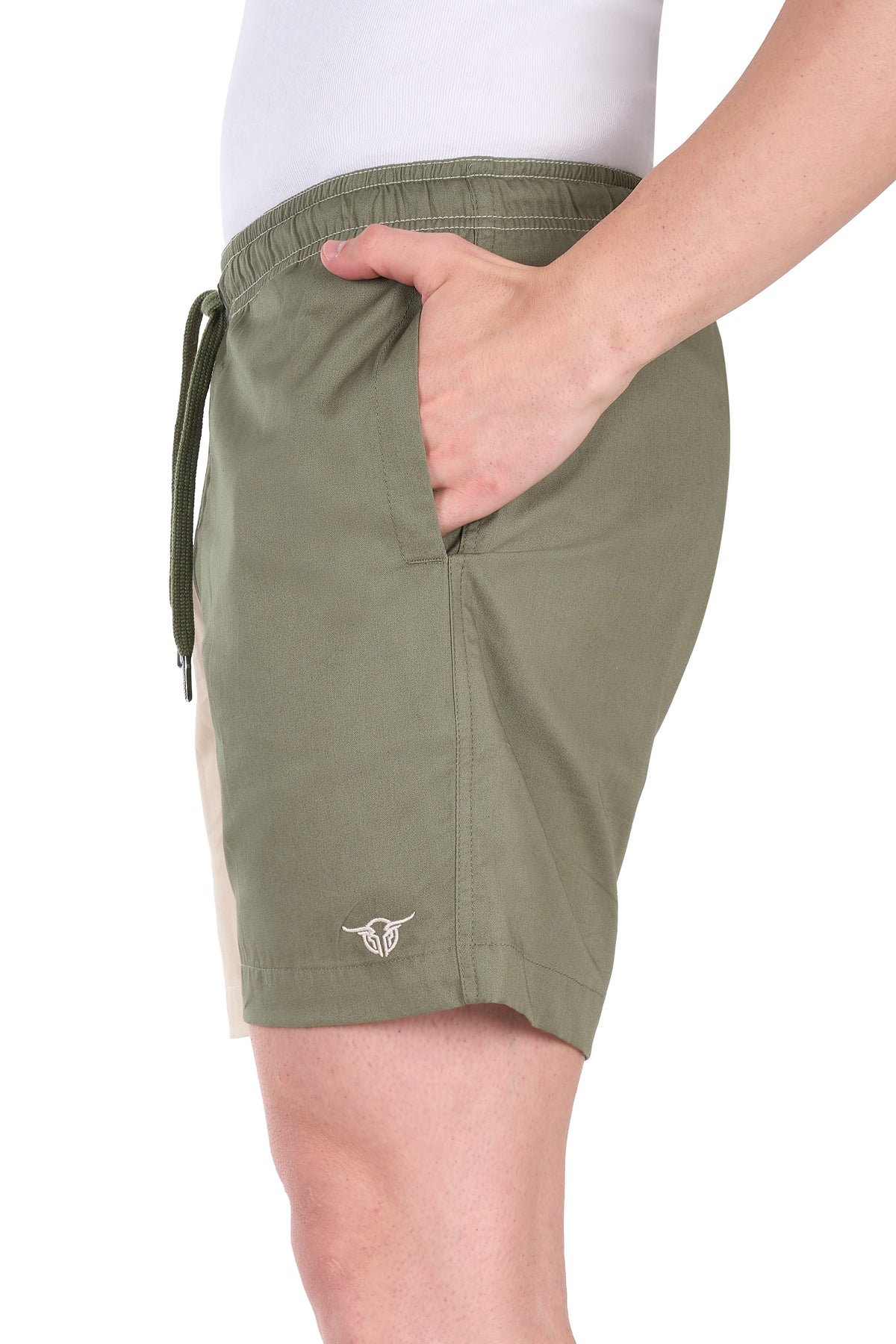 Bullzye Men’s Walter 2 Tone Short - Stone/Military