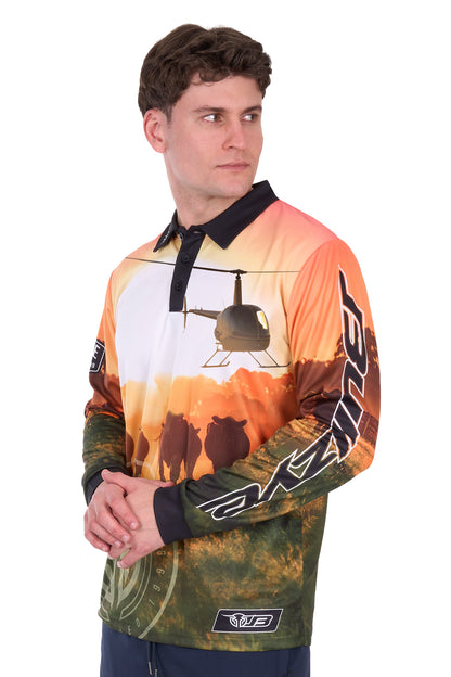 Bullzye Men’s Orion Long Sleeve Tee