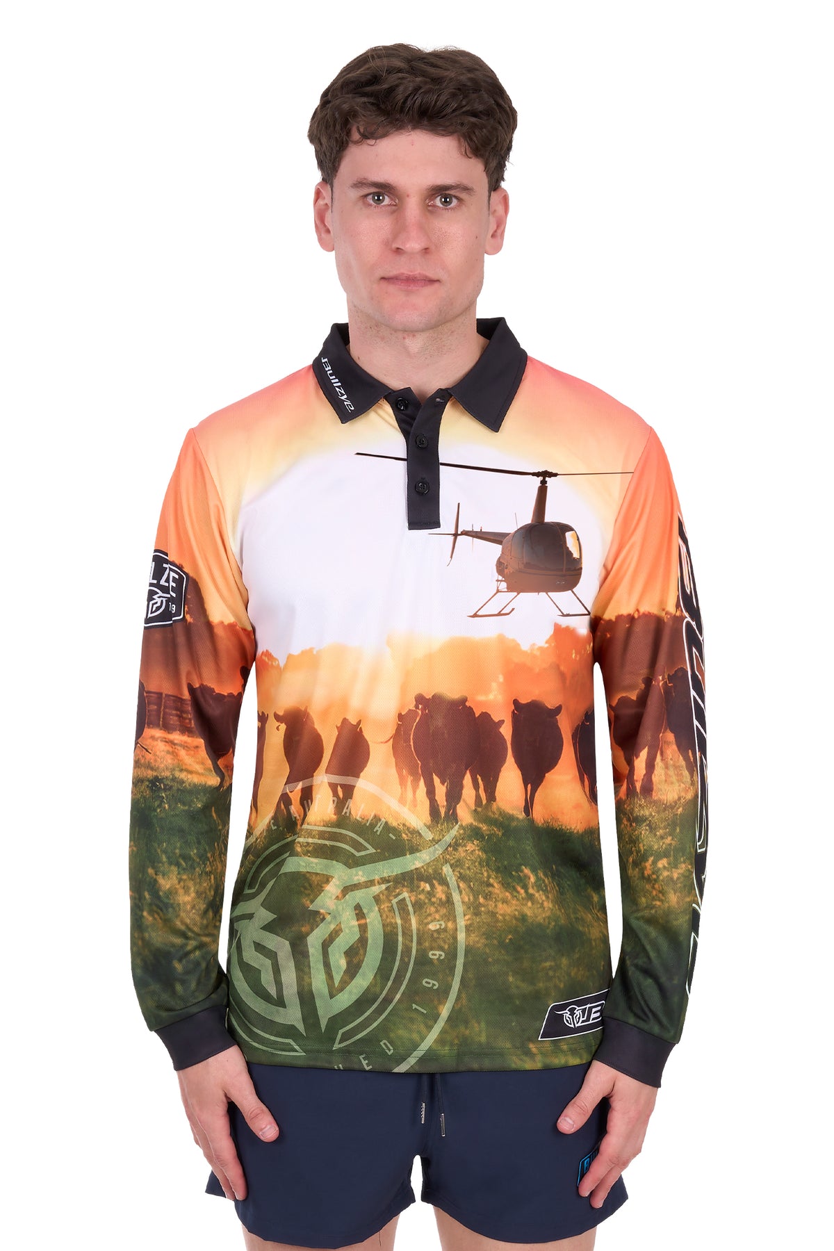 Bullzye Men’s Orion Long Sleeve Tee