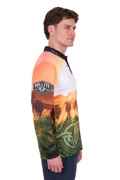Bullzye Men’s Orion Long Sleeve Tee