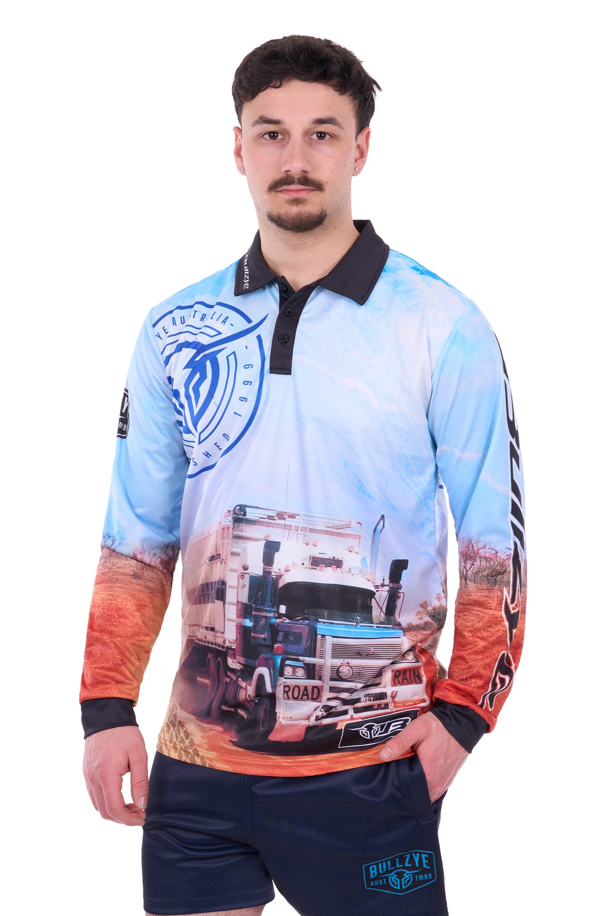 Bullzye Men’s Roadie Long Sleeve Tee