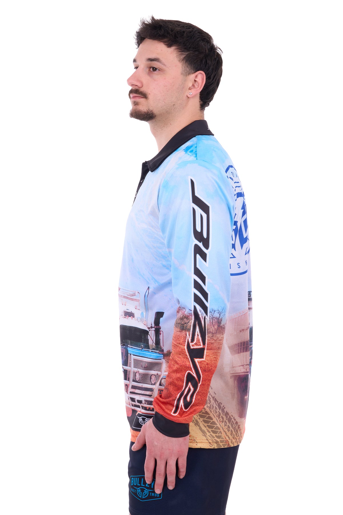 Bullzye Men’s Roadie Long Sleeve Tee