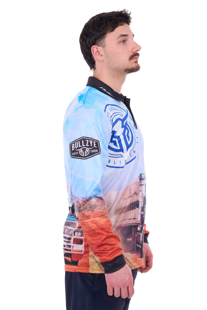 Bullzye Men’s Roadie Long Sleeve Tee