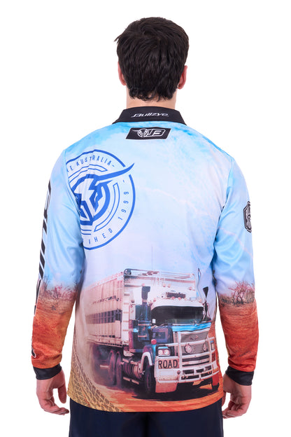 Bullzye Men’s Roadie Long Sleeve Tee