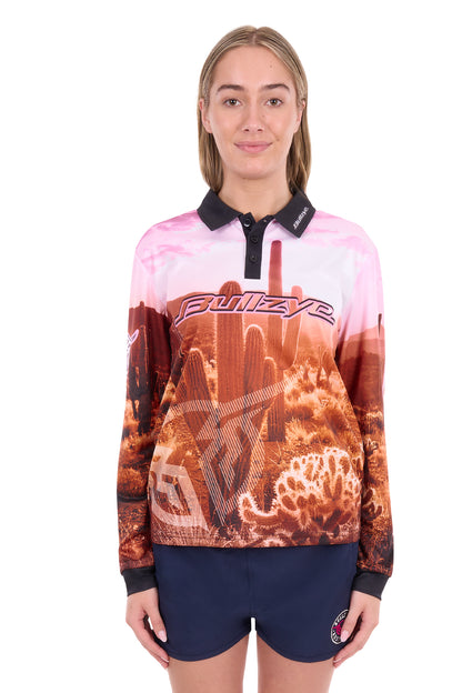 Bullzye Women’s Cactus Long Sleeve Tee