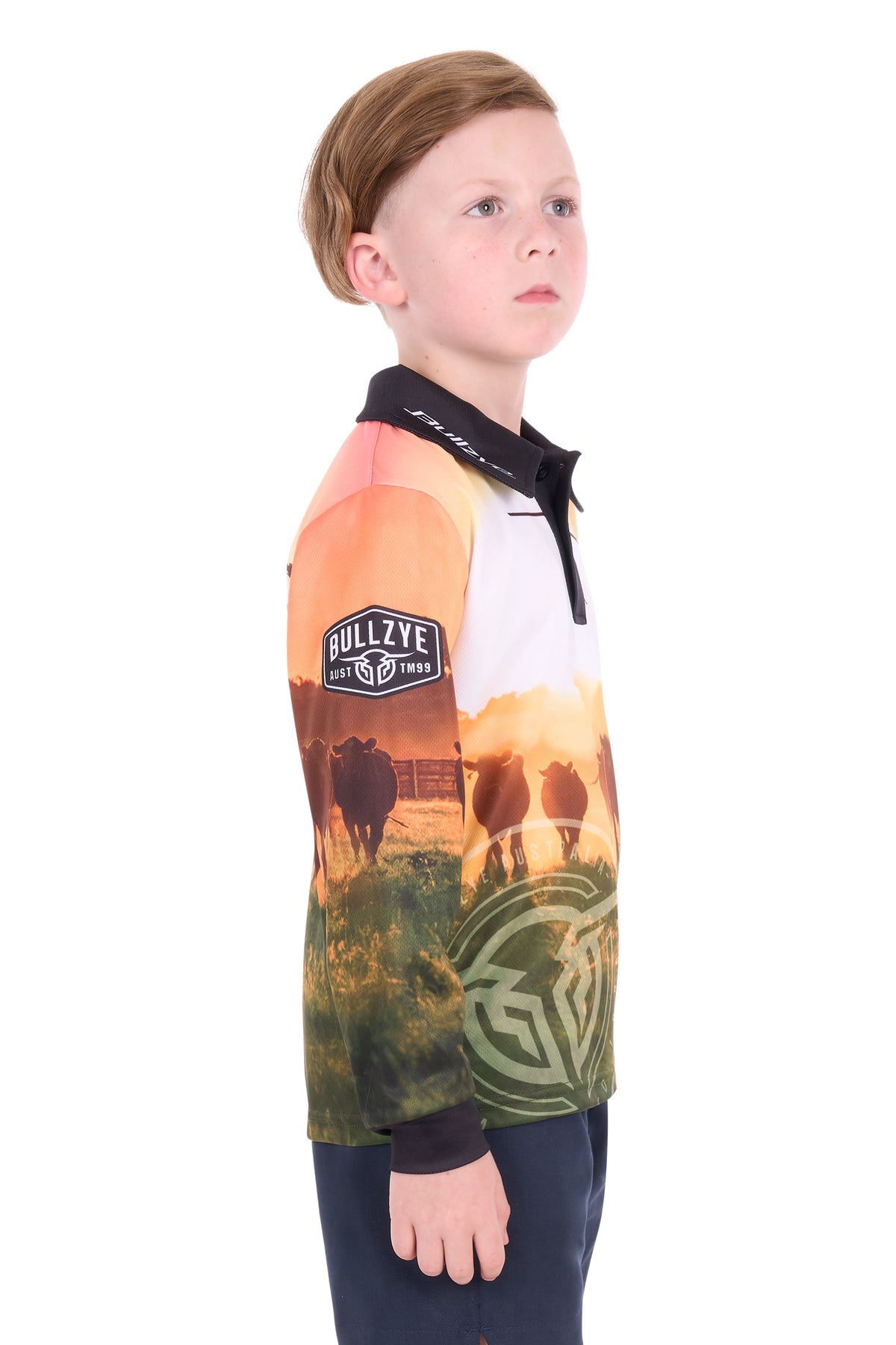 Bullzye Boy’s Orion Long Sleeve Tee