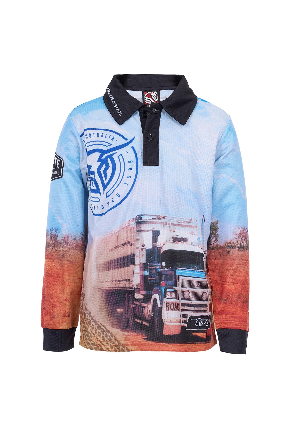 Bullzye Boy’s Roadie Long Sleeve Tee
