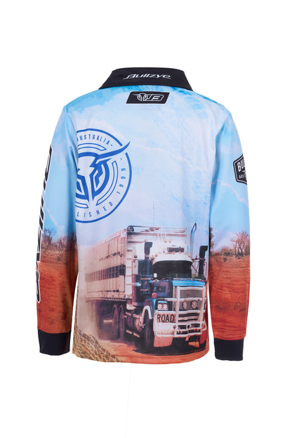 Bullzye Boy’s Roadie Long Sleeve Tee