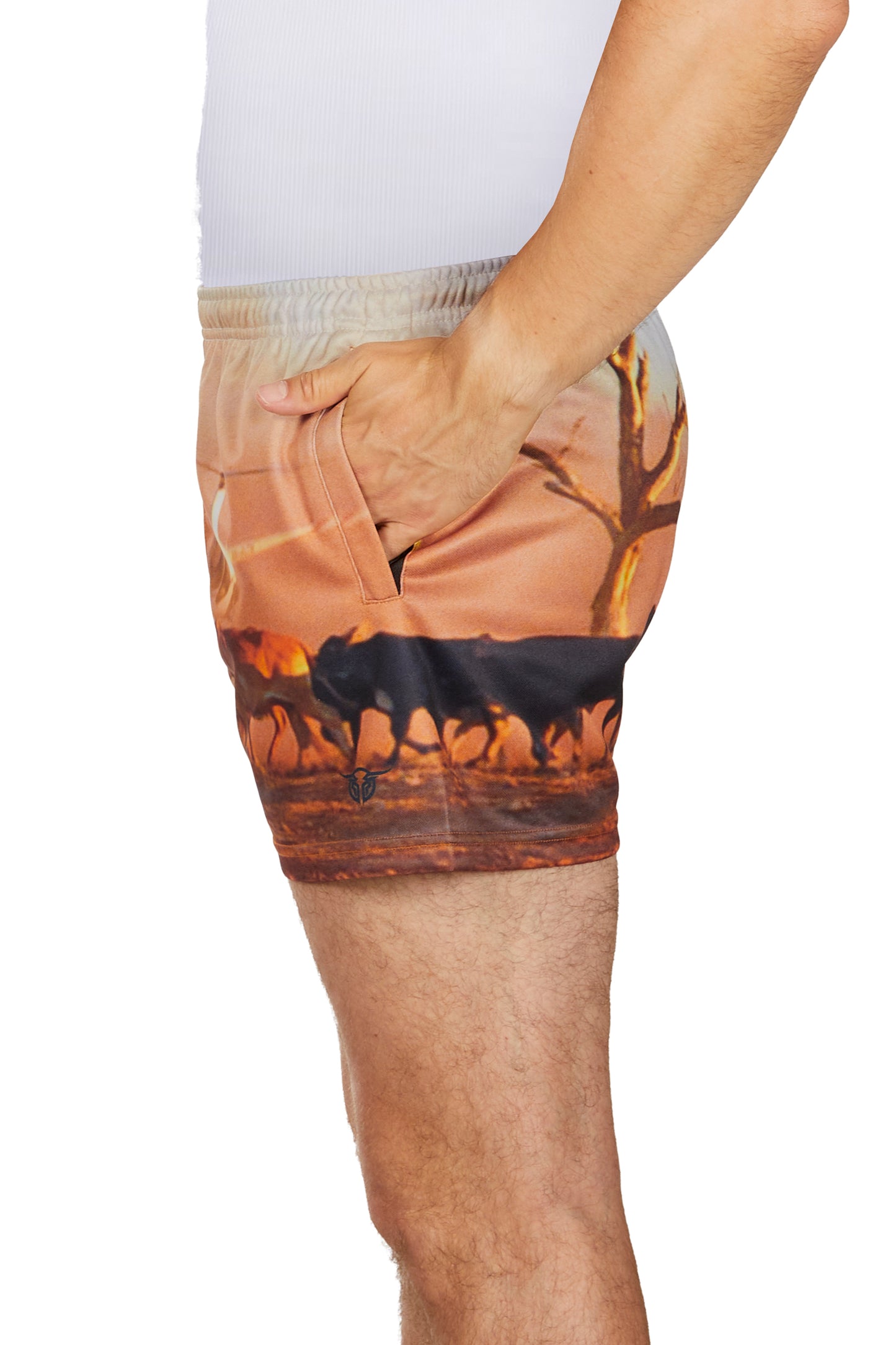 Bullzye Men’s Helicopter Sports Short