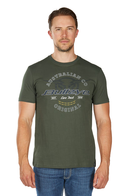 Bullzye Men’s Live Fast Short Sleeve Tee